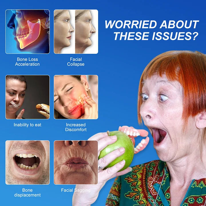 🦷 DarkFairy™ Medical Full Denture with Strong Suctiond Custom-Fit Full Functional Dentures