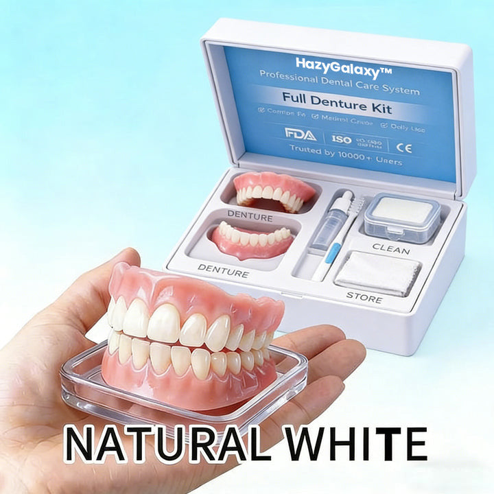 🦷 HazyGalaxy™ Custom-Fit Dentures ⏰ ENDS TODAY   70% OFF | Smile with Confidence