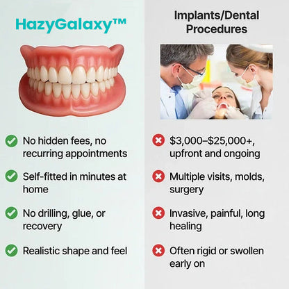 🦷 HazyGalaxy™ Custom-Fit Dentures ⏰ ENDS TODAY   70% OFF | Smile with Confidence
