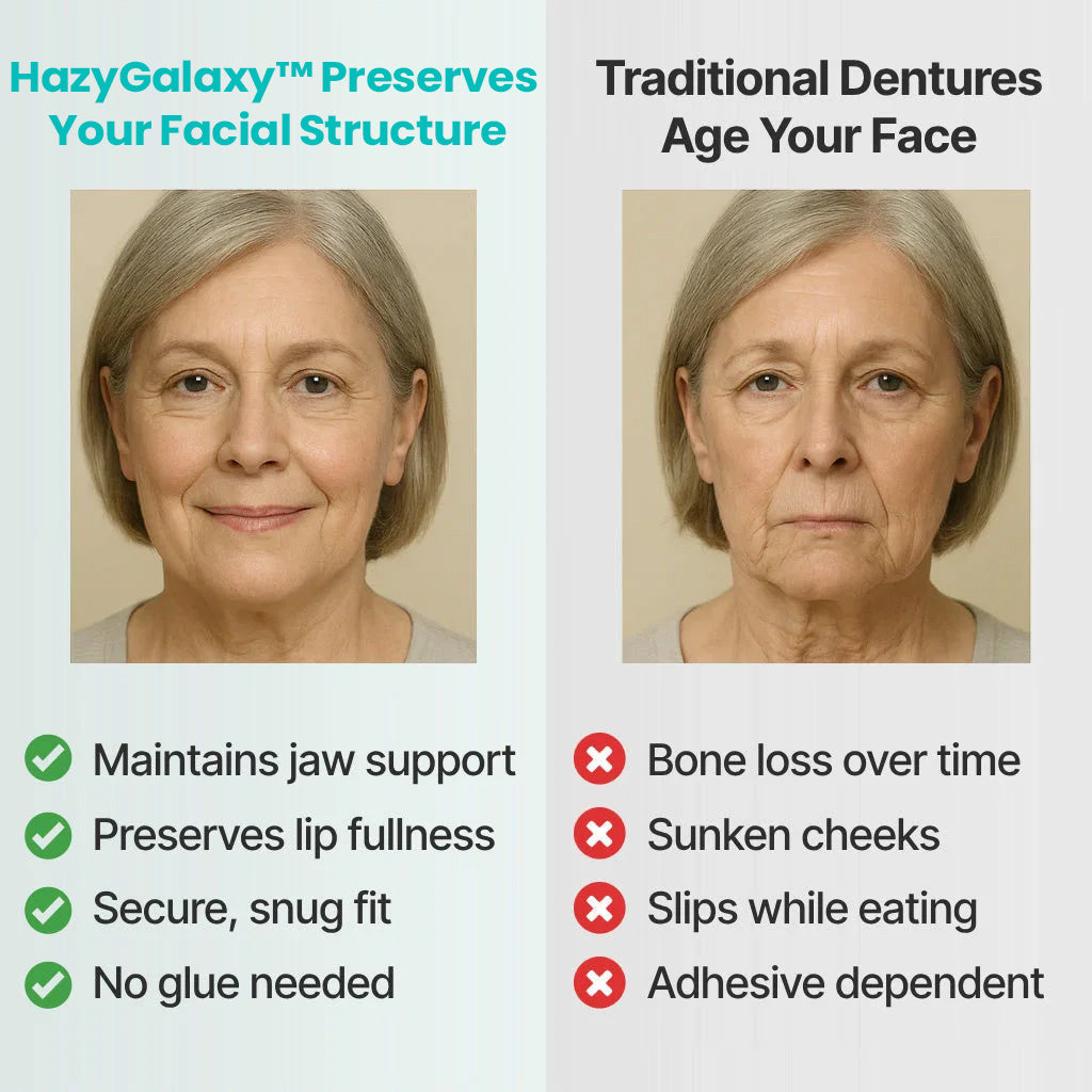 🦷 HazyGalaxy™ Custom-Fit Dentures ⏰ ENDS TODAY   70% OFF | Smile with Confidence