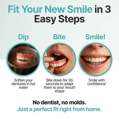 🦷 HazyGalaxy™ Custom-Fit Dentures ⏰ ENDS TODAY   70% OFF | Smile with Confidence
