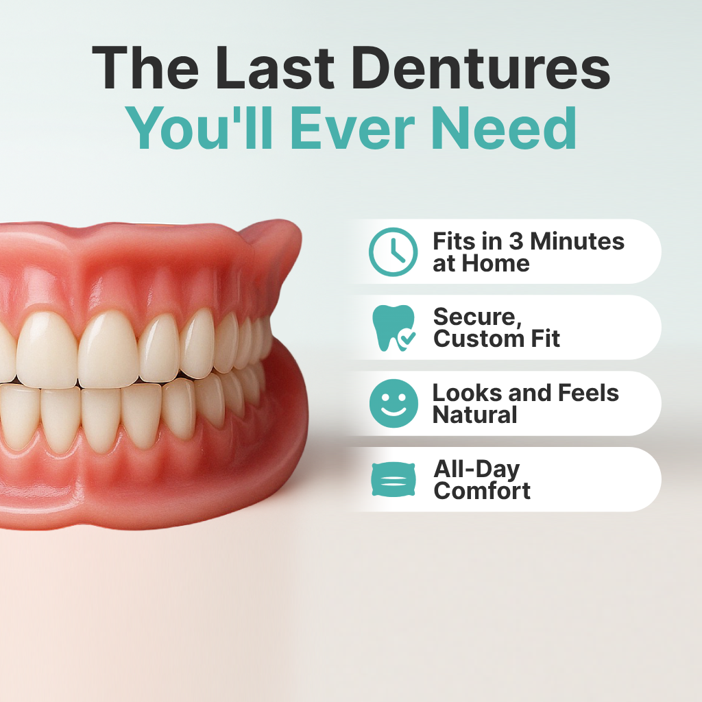 🦷ACHRITI™ Custom-Fit Full Functional Dentures Make you more confident
