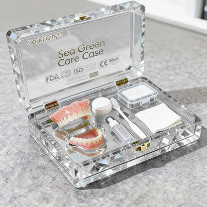 🦷 DarkFairy™ Medical Full Denture with Strong Suctiond Custom-Fit Full Functional Dentures