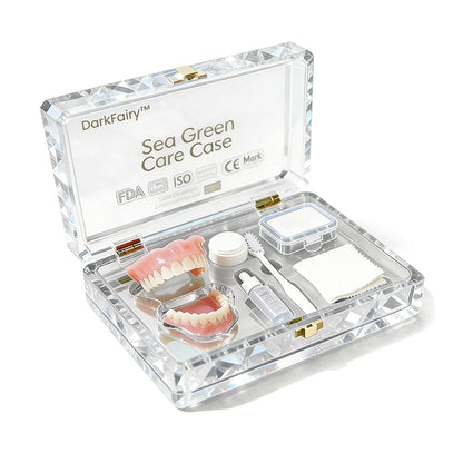 🦷 DarkFairy™ Medical Full Denture with Strong Suctiond Custom-Fit Full Functional Dentures